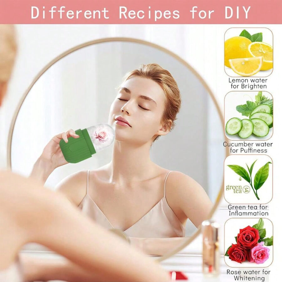 1pc Silicone Ice Face Roller - Massage Skin - Image 26