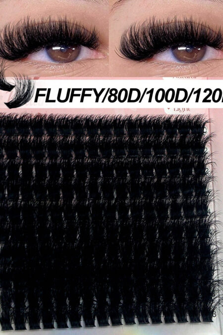 120D/100D/80D Fluffy Lash Clusters Kit