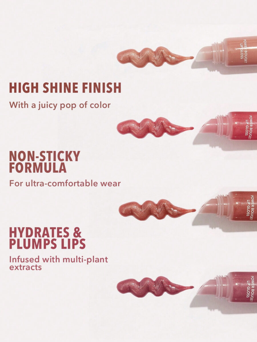 SHEGLAM Power Bouquet Lip Gloss -Power Petals Valentine'S Day Decor Love Gift Winter Y2K Makeup Party Beach Travel Holiday Camping Outdoors Present Rose Fashion Girl New Year Cosmetic Cosplay Best Trip Festivals Color Fancy Campus School Charm Vibe Cny Chinese New Year - Image 11