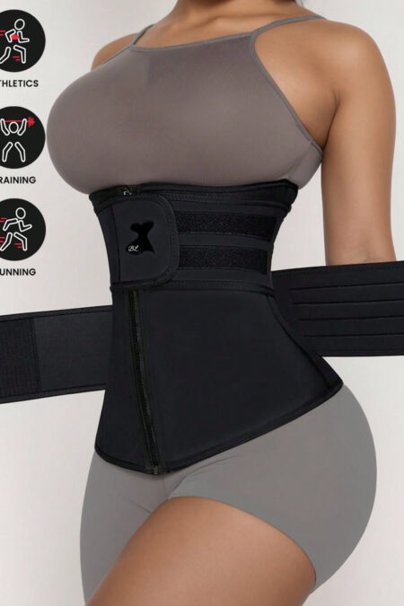 Sports Outdoor Synthetic Rubber Sports Yoga Fitness Corset Shapewear Waist Trainer Corset
