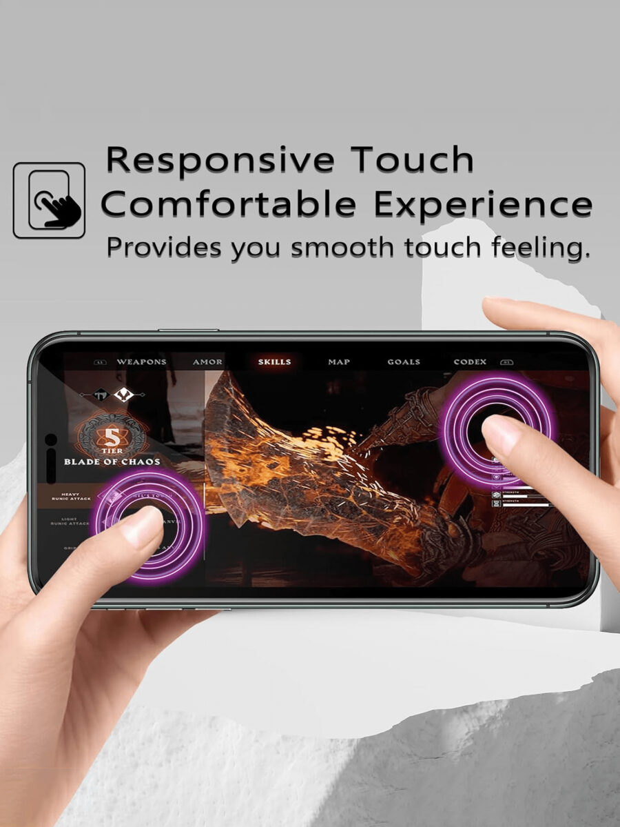 3pcs Anti-Spy Tempered Glass Screen Protector Compatible With Apple Devices - Image 13