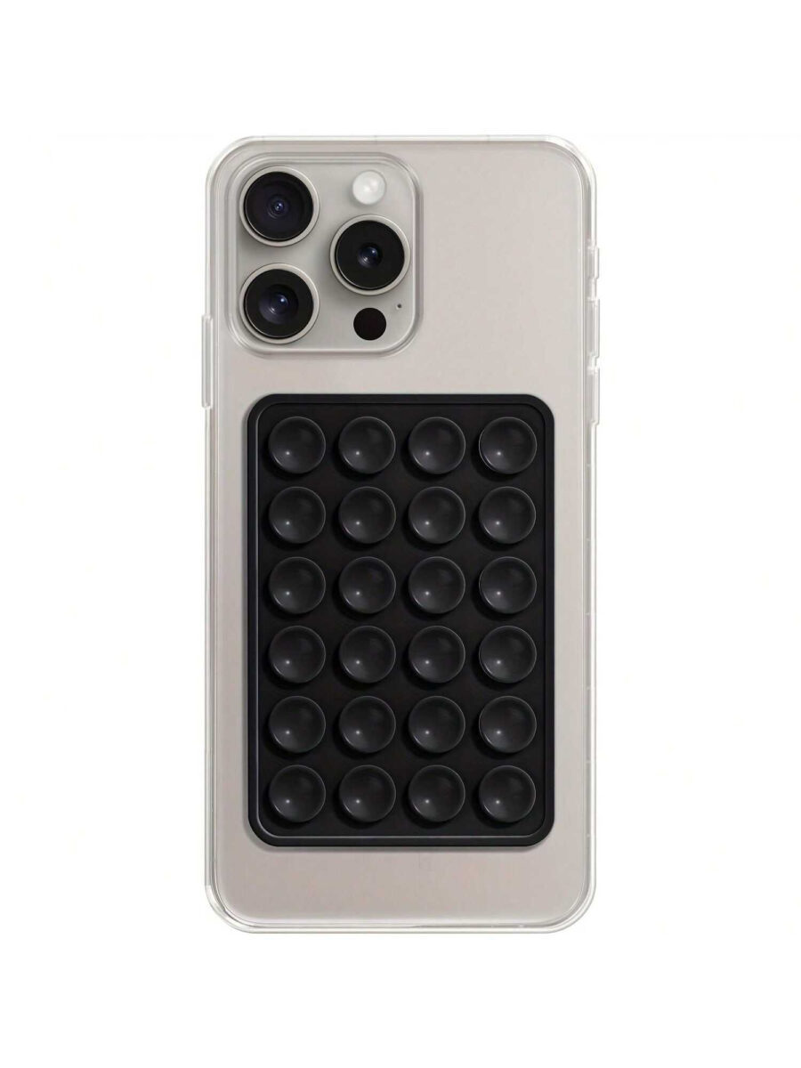 5pcs Silicone Phone Grip With 24 Mini Suction Cups, Compatible With Iphone And Android Phones: Selfie And Video Sticky Phone Holder, Suitable For Shower And Wall Mount, Great Gift For Friends And Christmas - Image 10