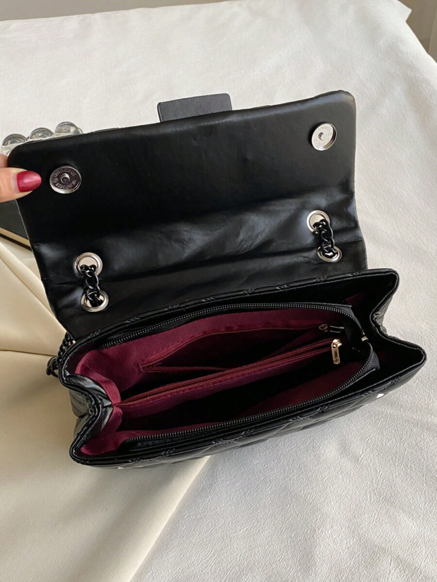 Fall And Winter New Fashionable High-Grade Texture Simple Color Cross-Body Bag - Image 10