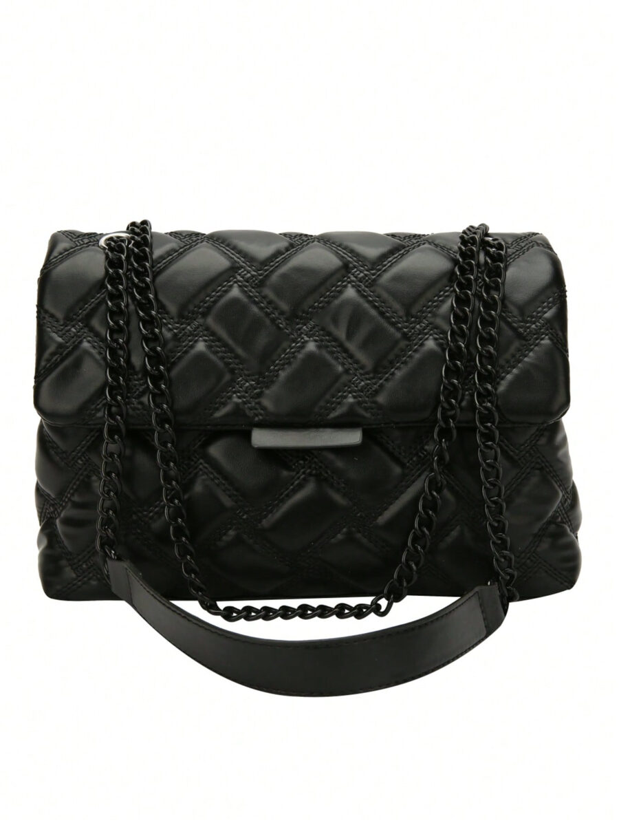 Fall And Winter New Fashionable High-Grade Texture Simple Color Cross-Body Bag - Image 11