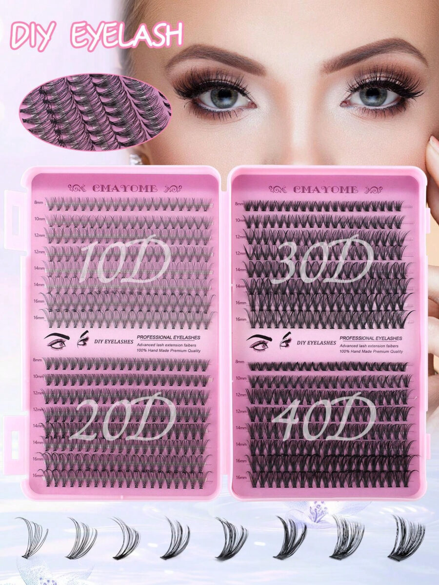 640/621pcs Eyelash Extension Set - Reusable, Lightweight And Easy To Apply - Image 16