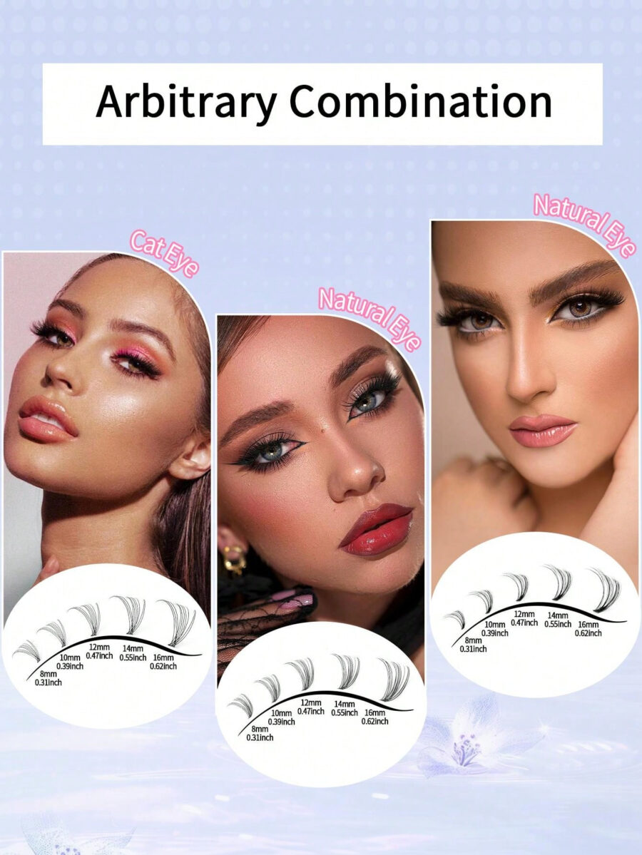 640/621pcs Eyelash Extension Set - Reusable, Lightweight And Easy To Apply - Image 25