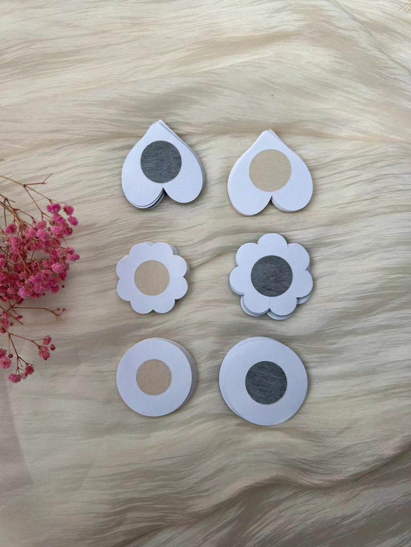 30pairs Women's Summer Disposable Silicone Nipple Covers - Image 6