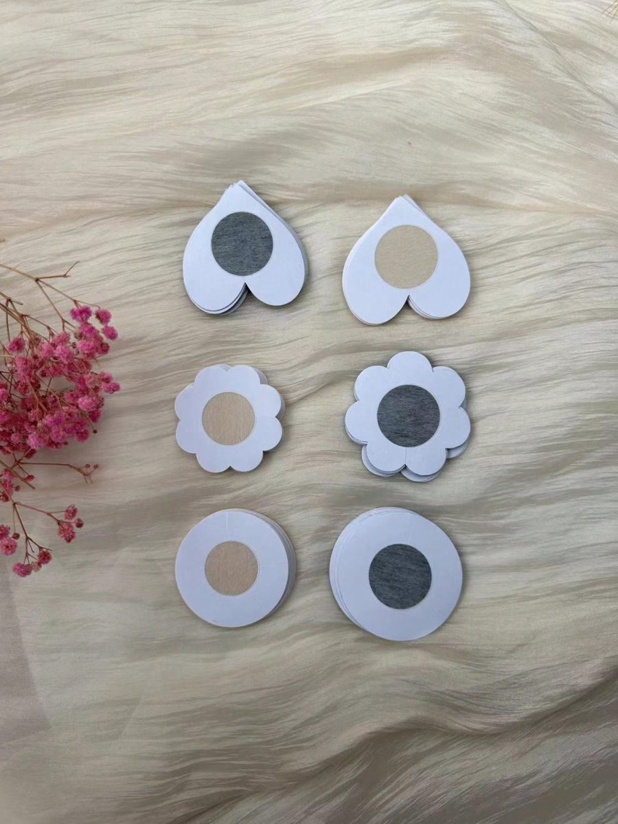 30pairs Women's Summer Disposable Silicone Nipple Covers - Image 13