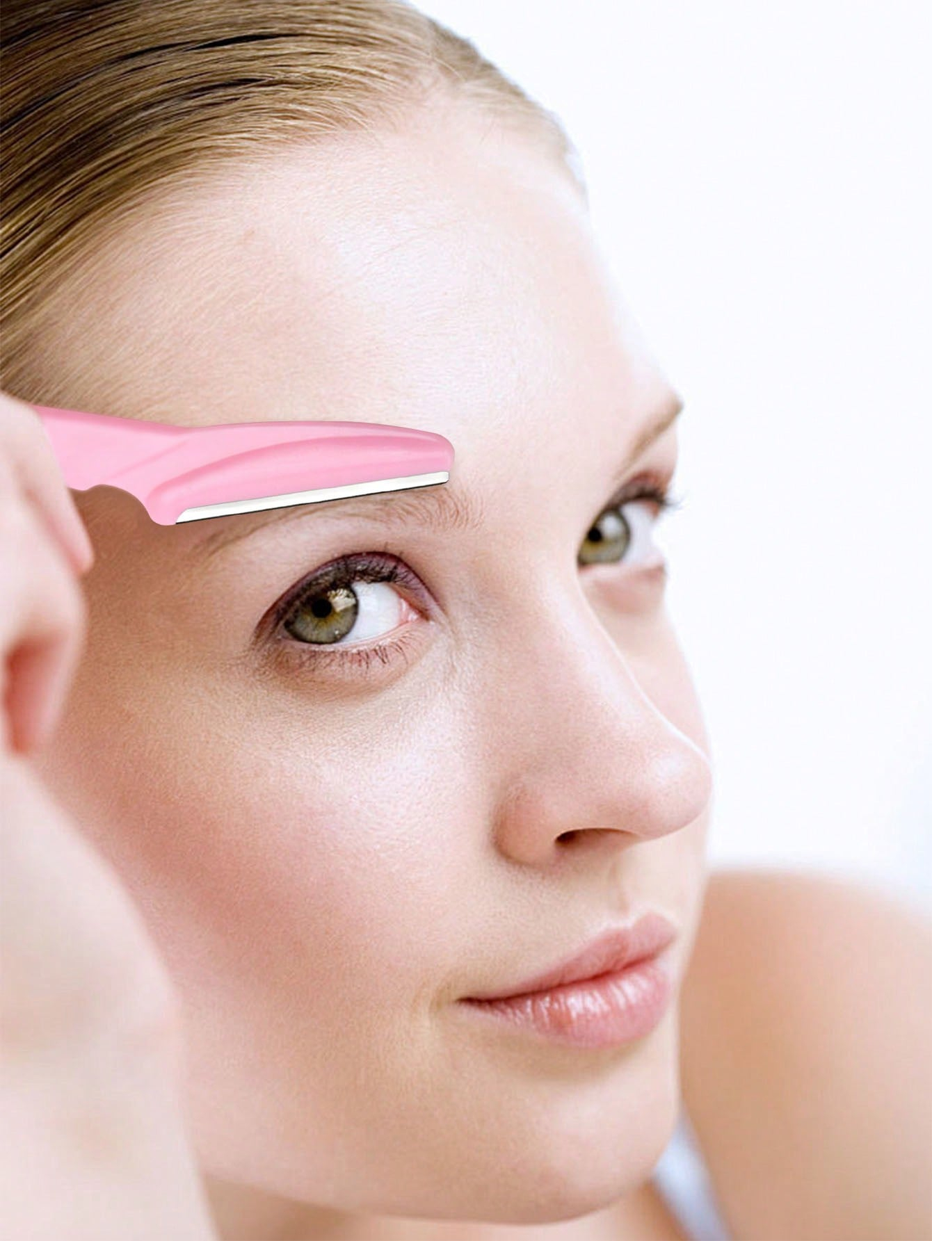 70/24/12/6pcs Set Multicolor Grooming Eyebrow Razor & Shaver Set, Safety Eyebrow Trimmer & Shaver, Exfoliating Dermaplaning Tool, Body Hair Removal Trimmer And Face & Eyebrow Razor Set Long Handle Safety Blade With Precision Cover Women Eyebrow Shaping Tools Suitable For Or Travel Use Multi-Function Eyebrow Trimmer, Sharp Stainless Steel Eyebrow Tools With Safety Cover, For Eyebrow, Lip, Leg Hair & Gentle Effective Removal - Image 3