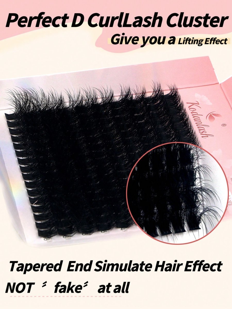 120D/100D/80D Fluffy Lash Clusters Kit - Image 2