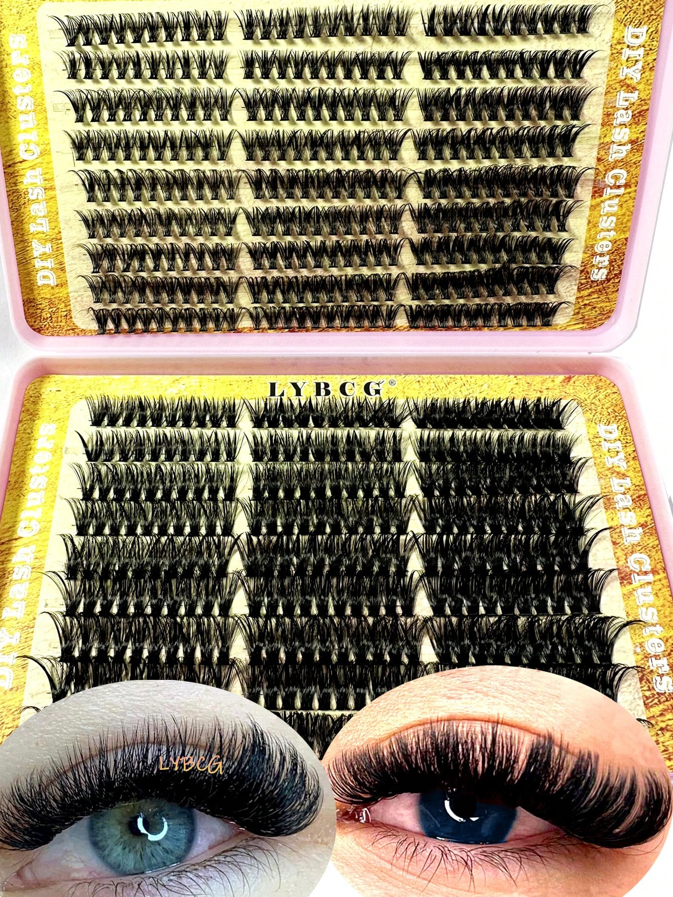 Fluffy Wispy Lashes Natural Soft Extension Cosmetics Suitable For Any Style - Image 4