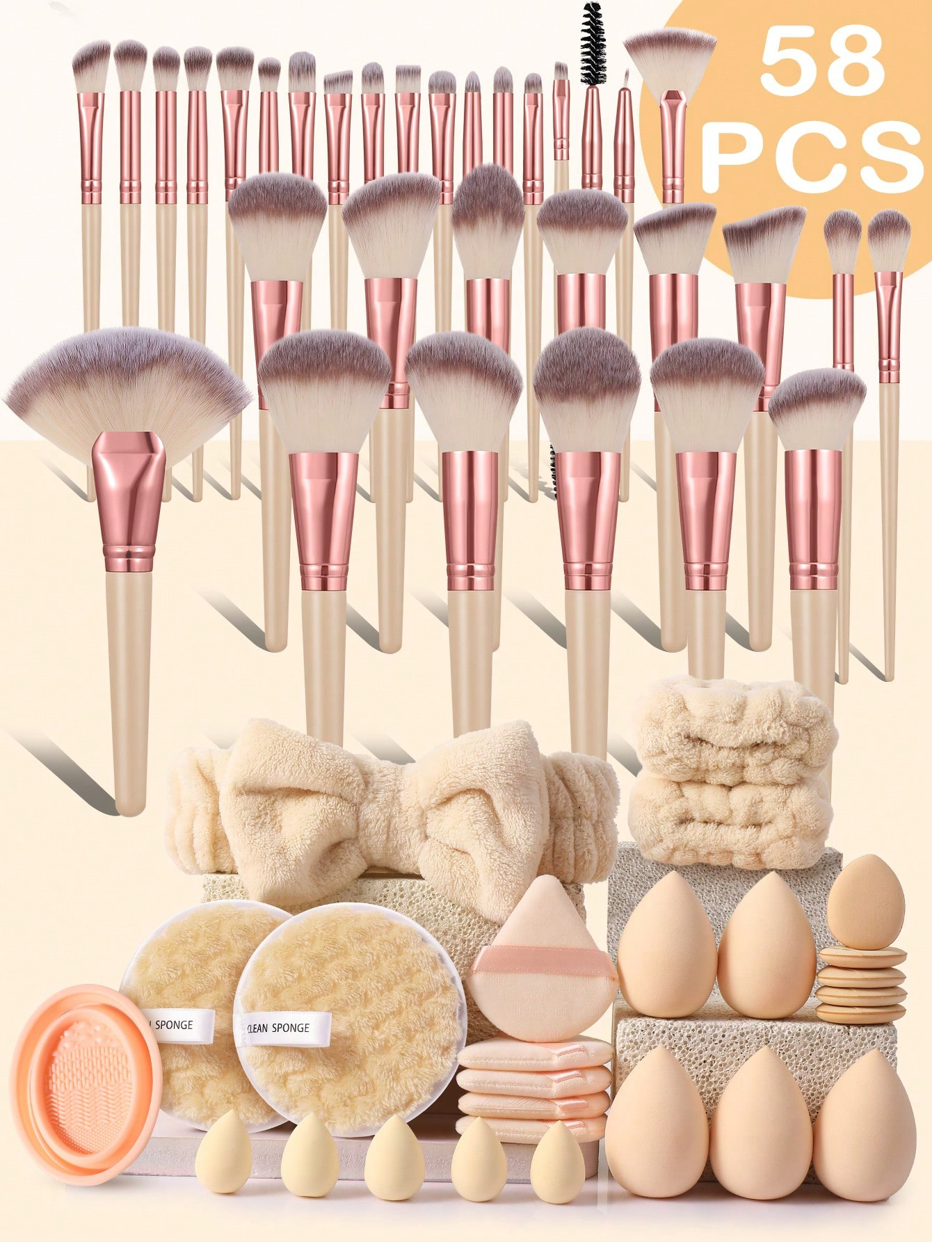Makeup Tools Set Including:32PCS Makeup Brush Sets and More - Image 3