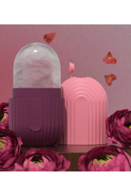 1pc Silicone Ice Face Roller - Massage Skin