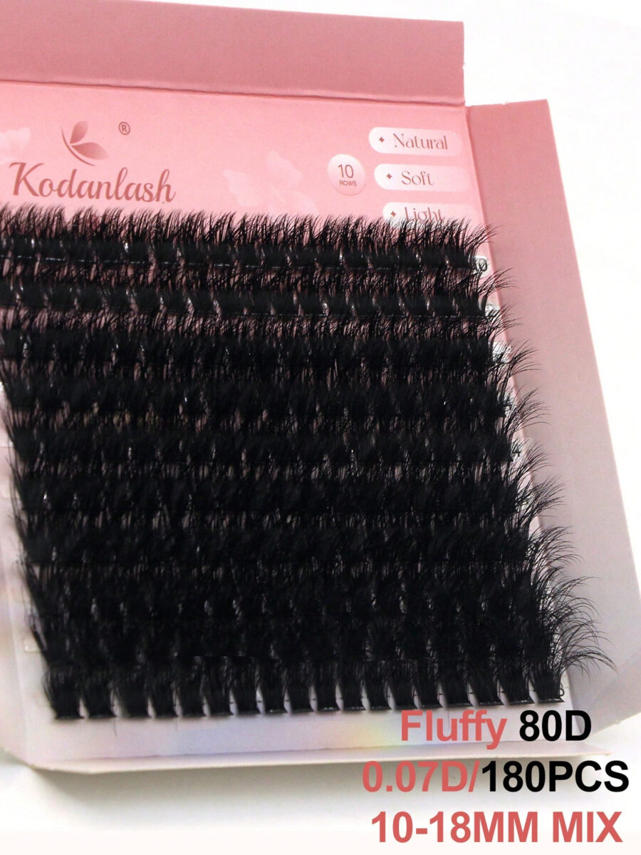 120D/100D/80D Fluffy Lash Clusters Kit - Image 12