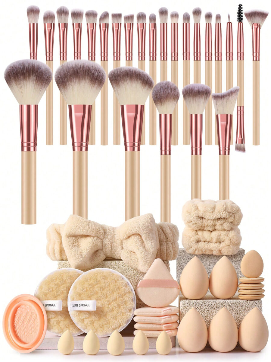 Makeup Tools Set Including:32PCS Makeup Brush Sets and More - Image 6