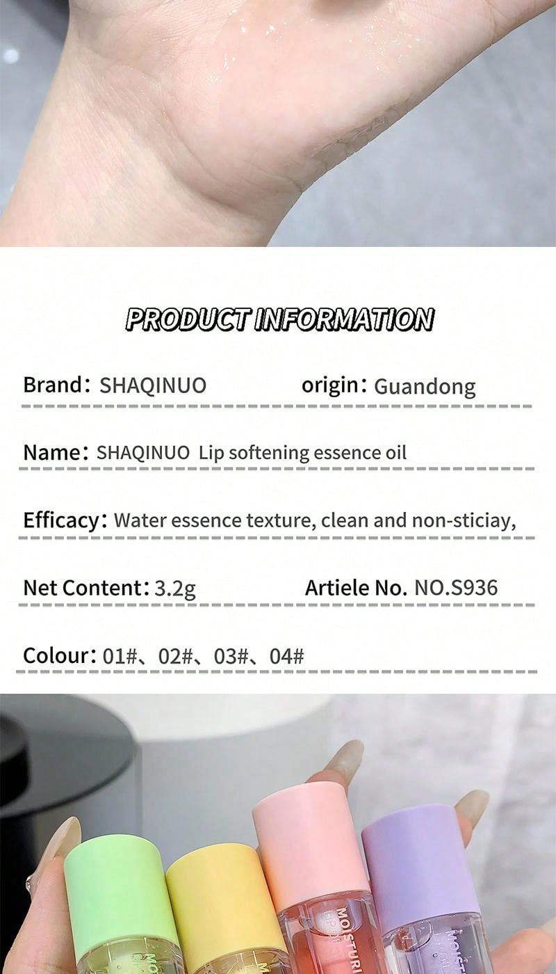 SHQINUO Moisturizing Lip Essence Oil Moisturizing, Moisturizing, Weakening Lip Lines Dudu Lip Lip Makeup Lipstick - Image 18
