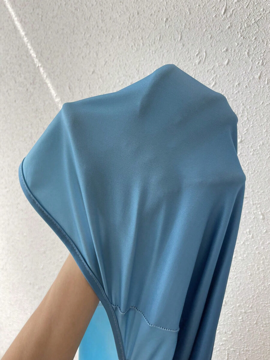 SHABREYA Raffinéa One Shoulder Draped Side Mermaid Hem Dress Maxi Women Outfit - Image 8