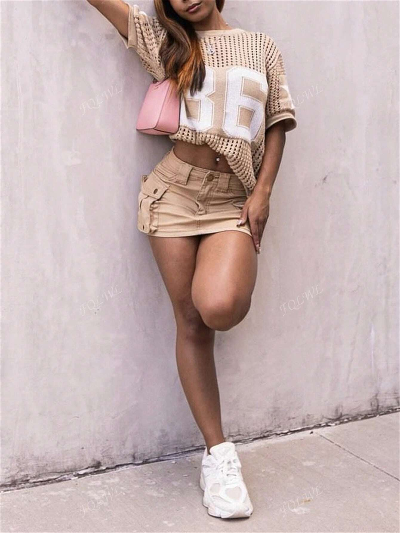 Summer Street Loose Tops Letter Print Short Sleeve Punk Y2K Streetwear For Women O-Neck Causal Fit Graphics Pullover Tees - Image 5