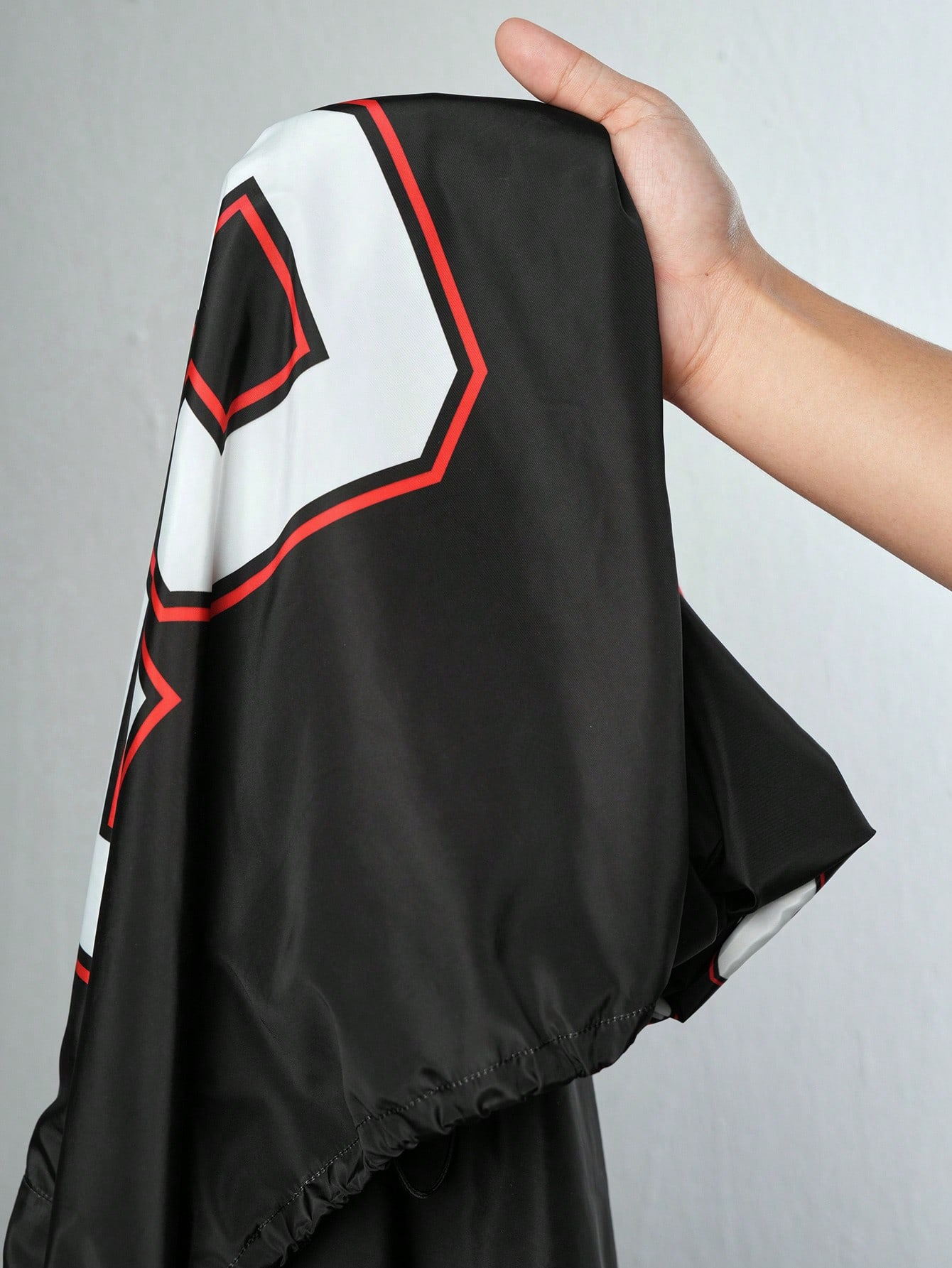 Slaydiva 2024 Autumn/Winter New Fashion American Number Print Woven Blouse Women, V-Neck Long Sleeve Adjustable Hem Pullover Top - Image 19