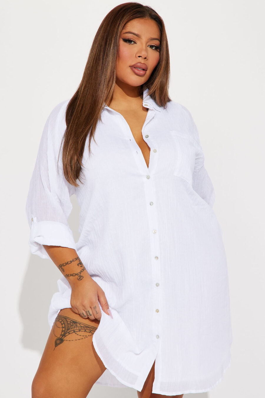 Out Of Office Mini Dress - Image 5