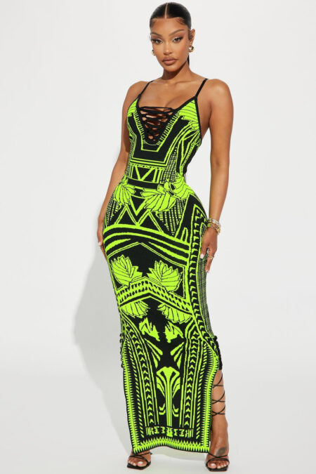Bad Gal Bandage Maxi Dress