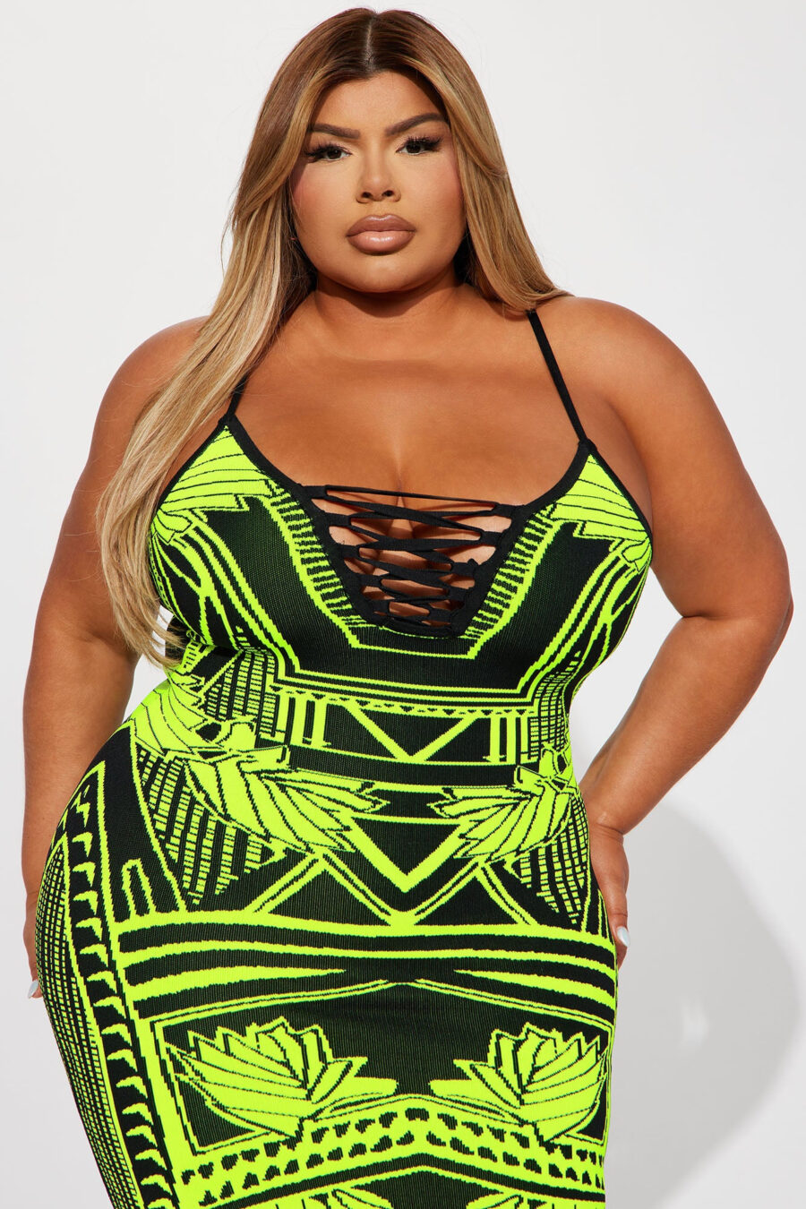 Bad Gal Bandage Maxi Dress - Image 5