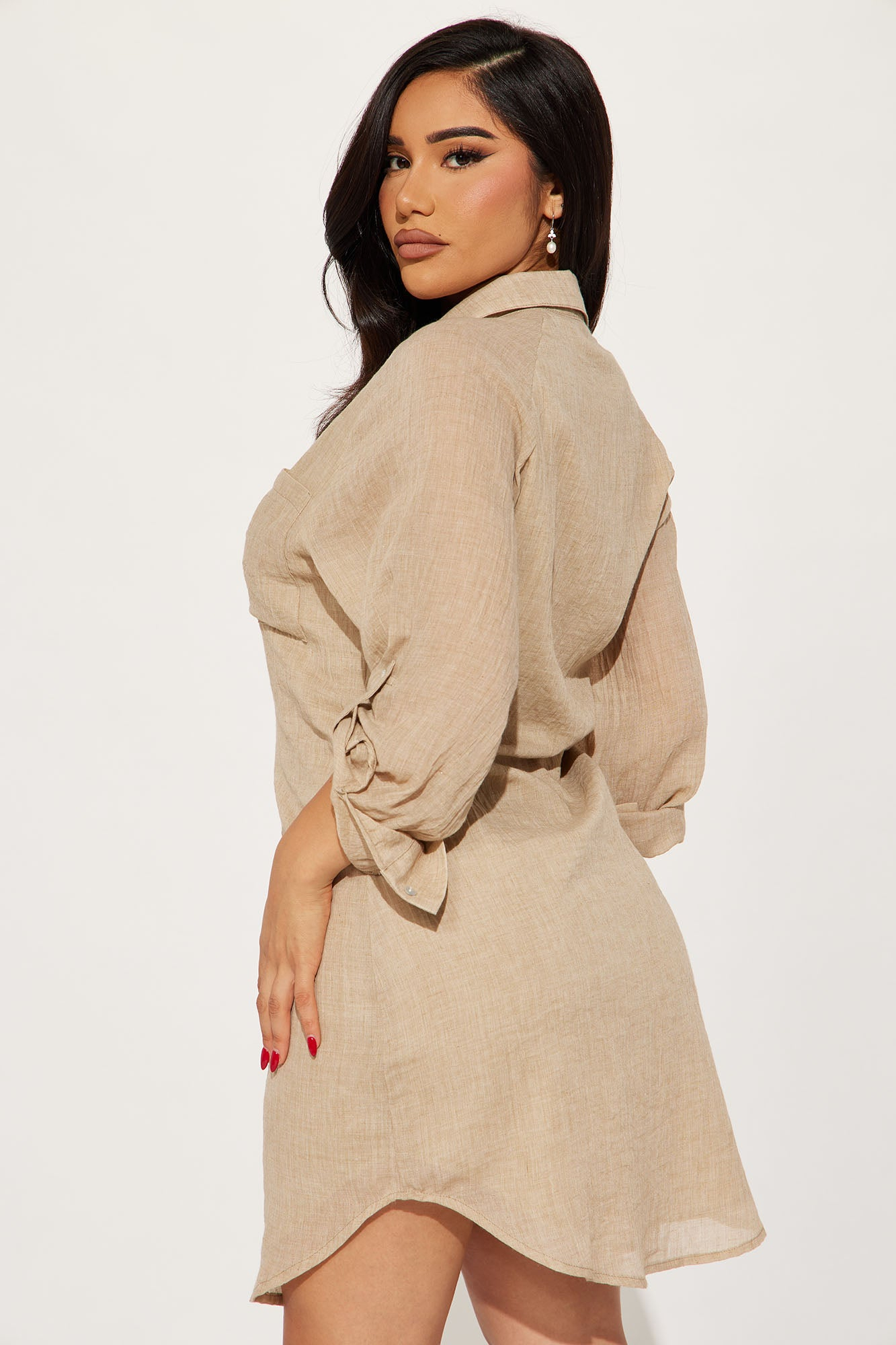 Out Of Office Mini Dress - Image 9