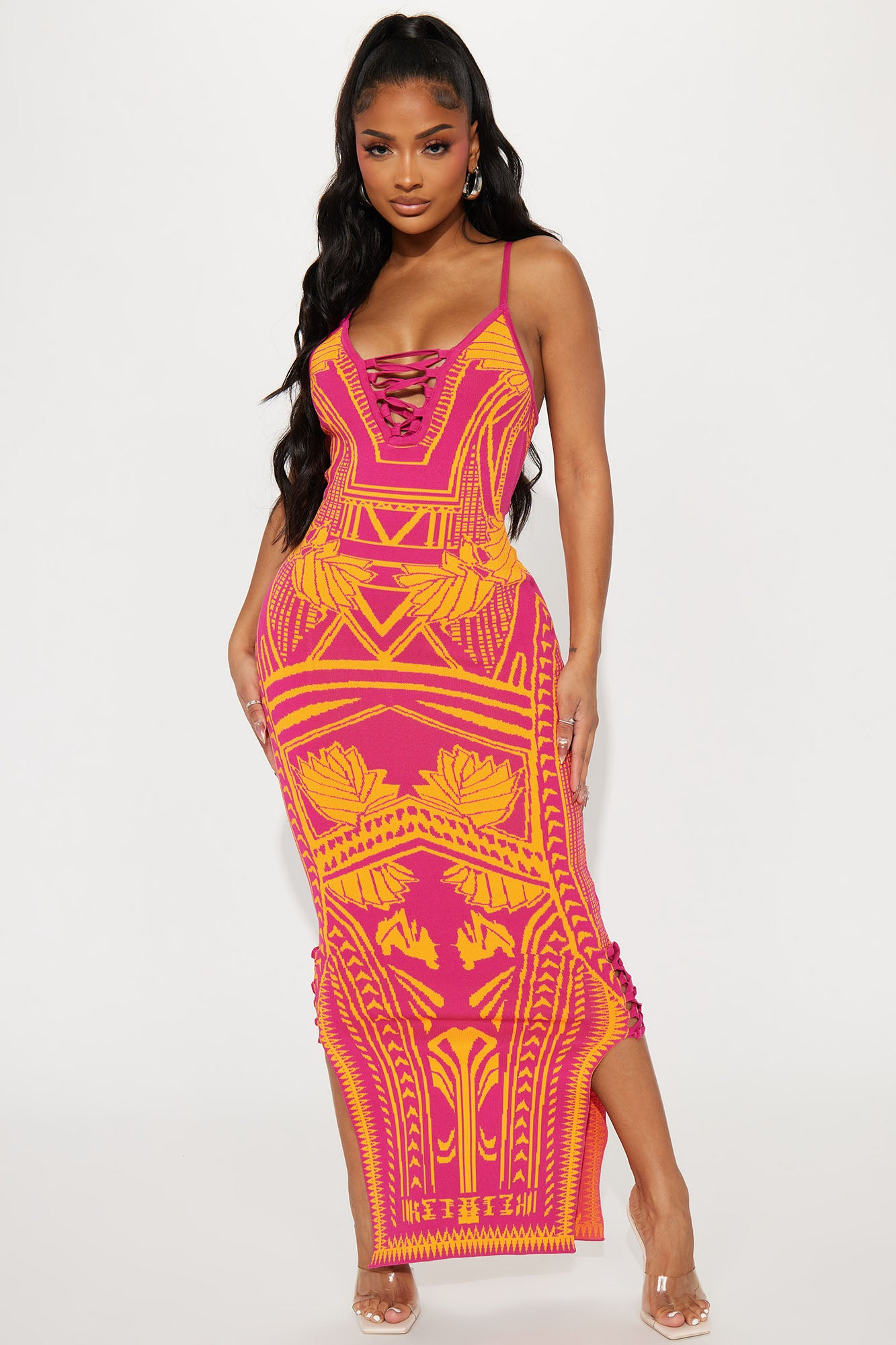 Bad Gal Bandage Maxi Dress - Image 7