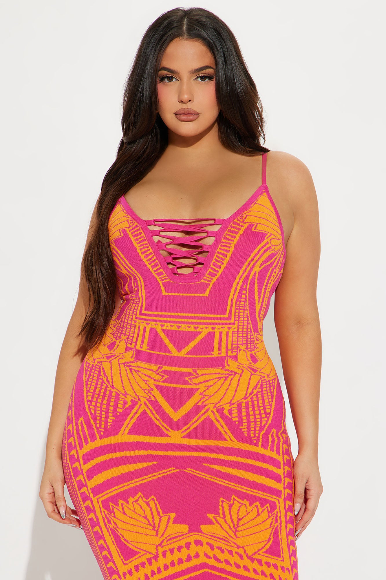Bad Gal Bandage Maxi Dress - Image 11