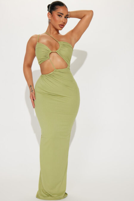 Lala Asymmetrical Maxi Dress