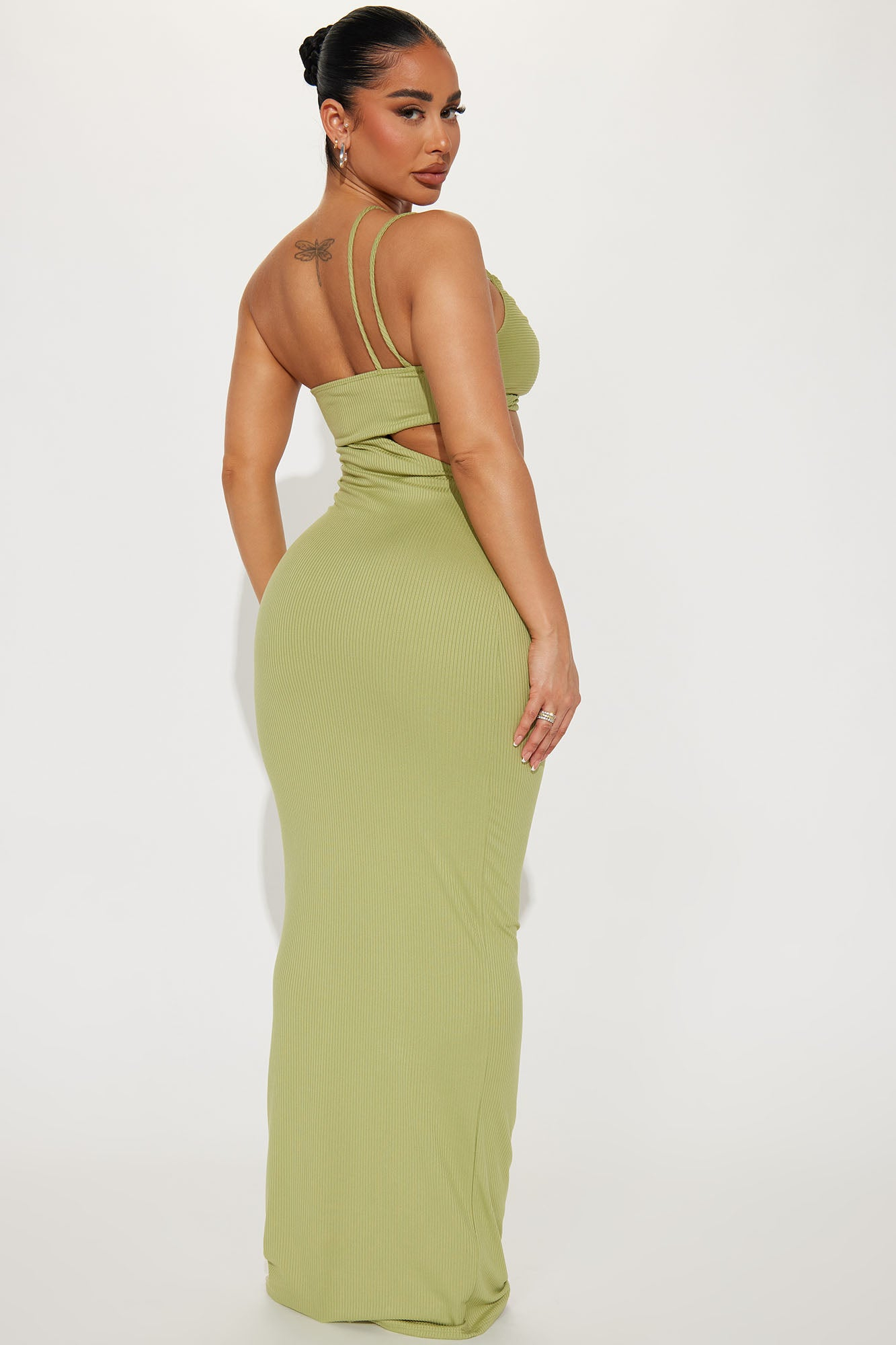 Lala Asymmetrical Maxi Dress - Image 2