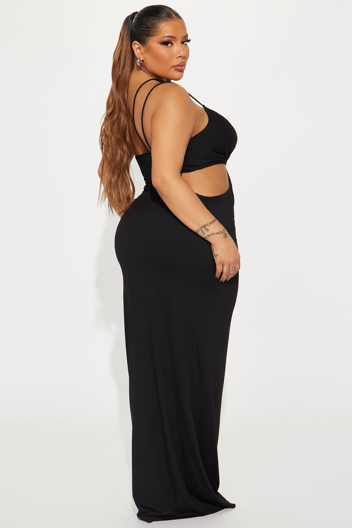 Lala Asymmetrical Maxi Dress - Image 10
